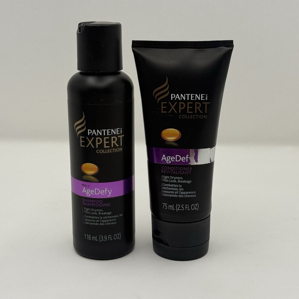 Pantene Expert Age Defy Set Shampoo 3.9 oz Conditioner 2.5 oz New